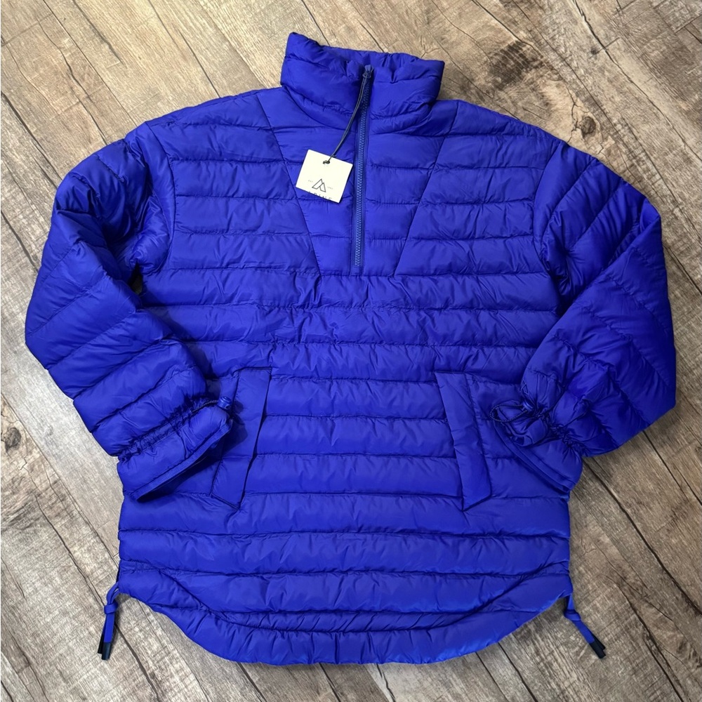 NWT Womens Alpine Designs Mountainside Jacket Water Repellent Small Blue Purple‎